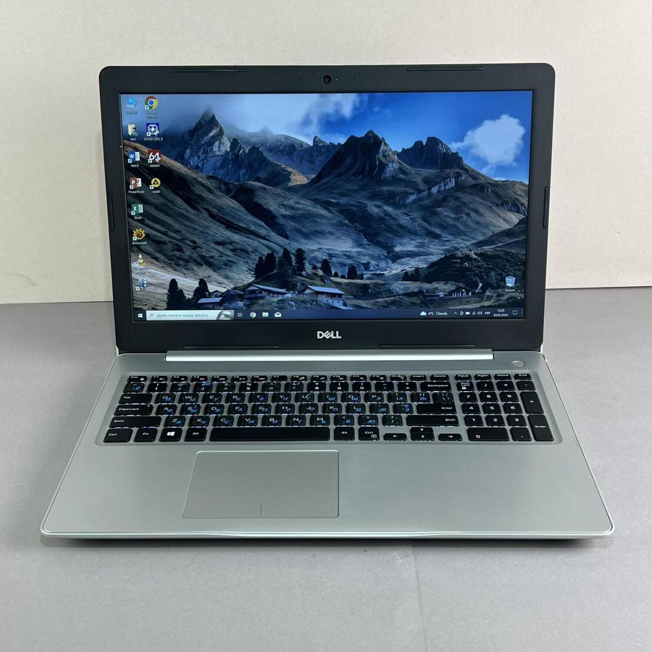 Б/в Ноутбук Б-клас Dell Inspiron 5570 15.6" 1920x1080| Core i5-8250U| 16 GB RAM| 128 GB SSD + 320 GB HDD| UHD 620