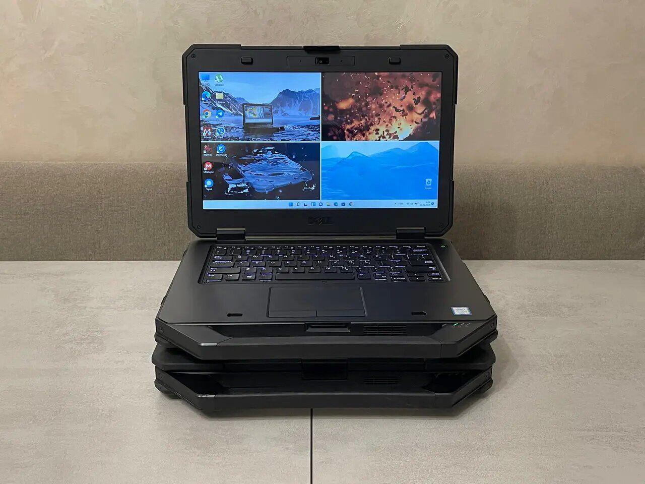Б/в Захищений ноутбук Dell Latitude 5414 Rugged 14" 1366x768| Core i5-6300U| 8 GB RAM| 256 GB SSD NEW| HD 520