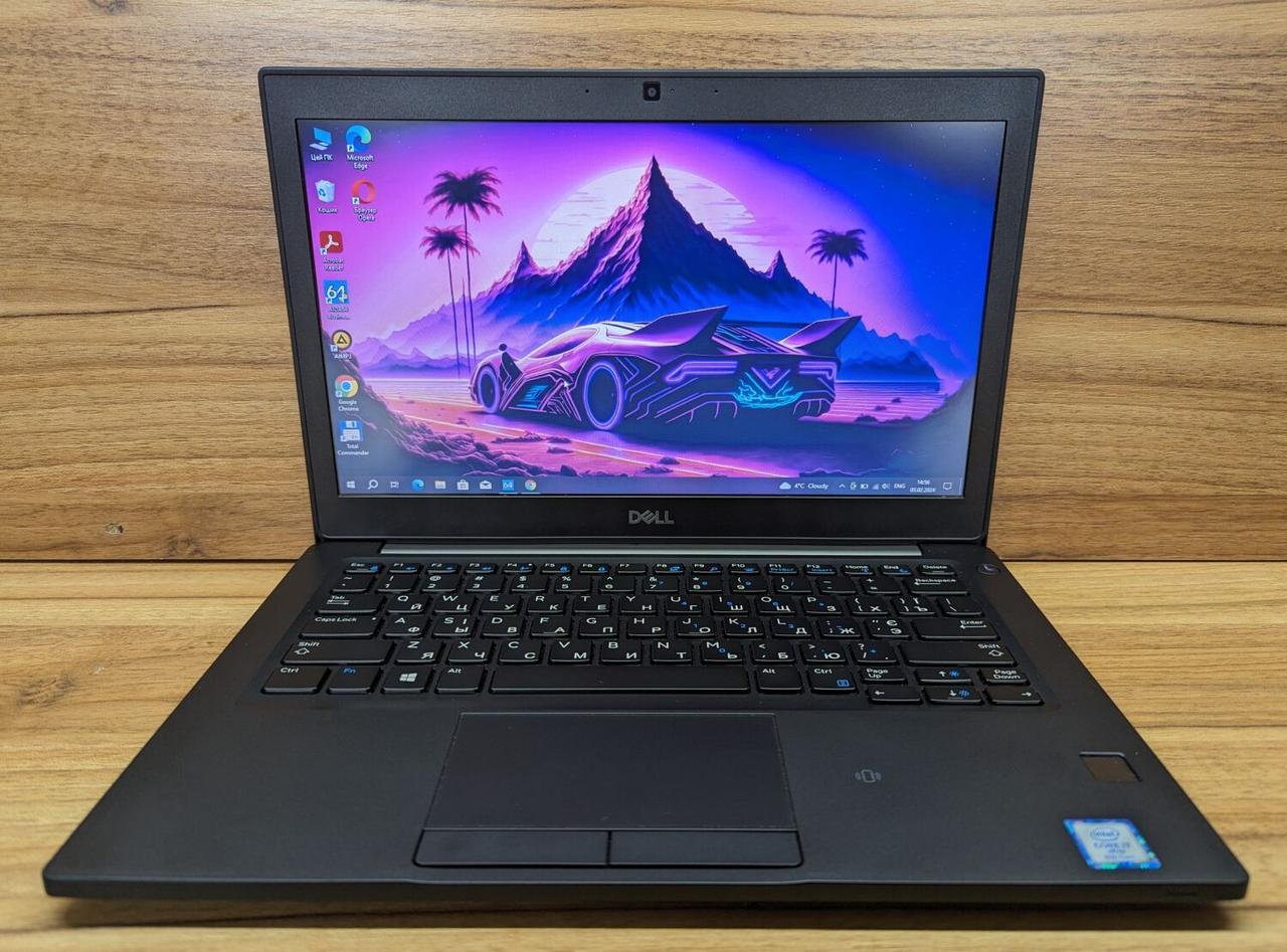 Б/в Нетбук Dell Latitude 7290 12.5" 1366x768| Core i7-8650U| 16 GB RAM| 512 GB SSD| UHD 620
