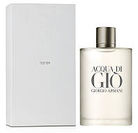 Мужские духи Giorgio Armani Acqua di Gio Pour Homme Tester (Джорджио Армани Аква ди Джио) 200 ml/мл Тестер