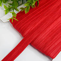 Резинка для повязок (эластичная бейка), 1,5 см, красная