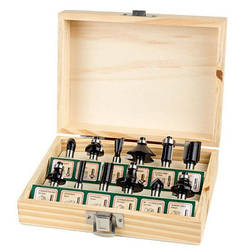 Набір фрез Tolsen фрез по дереву 12 шт 75680 smart