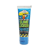 Toxic Waste Slime Licker Squeeze Sour Candy Blue 70g