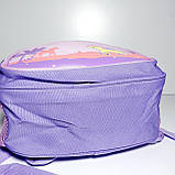 Рюкзак дитячий для дівчинки бузковий з єдинорогом 2220, фото 4