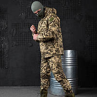 Тактический костюм Горка пиксель, штурмовая форма для военных куртка+ брюки с подтяжками рип-стоп