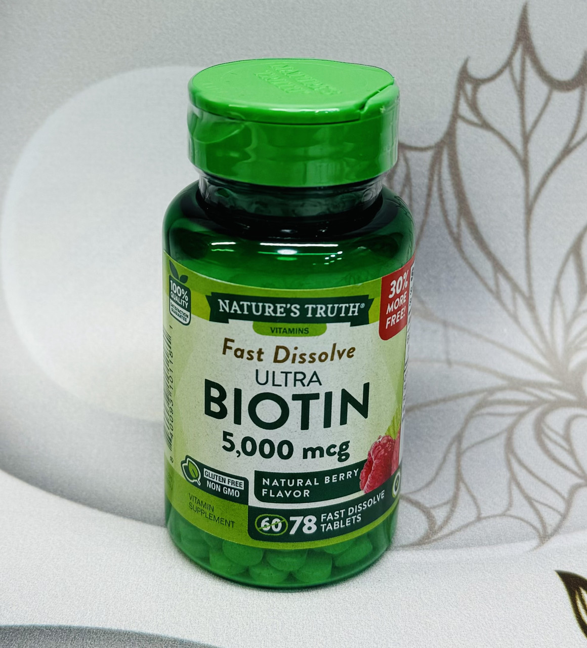 Біотин для волосся, шкіри та краси Nature's Truth Ultra Biotin 5000мг