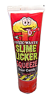 Toxic Waste Slime Licker Squeeze Sour Candy Cherry 70g