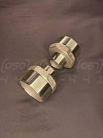 Ніпель перехідний різьбовий нержавіючий DN50x25 (2"x1"), н/ж сталь AISI 304, шестигранник, BSPP, Class 150