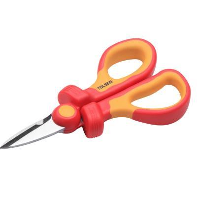 Ножиці інструментальні Tolsen Premium діелектричні VDE 160 мм V90047 smart, фото 1