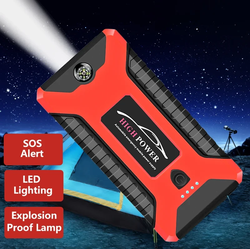 Пускозарядний Пристрій Jumpstarter 29B, Портативний Бустер для Автомобільного Акумулятора, фото 1