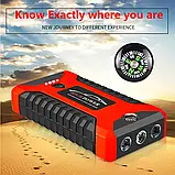 Пускозарядний Пристрій Jumpstarter 29B (Pump. з Компресором), Портативний Бустер Акумулятора, фото 6