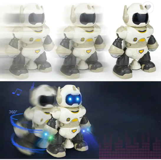 Танцюючий світний робот Rotating Robot, інтерактивний робот, що говорить, Rotating Robot