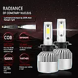 LED Лампи для Фар S2 H11, Комплект Автомобільних Світлодіодних Ламп, фото 6
