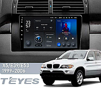 Штатная магнитола Teyes X1 2+32 Gb BMW X5 E39 E53 1999-2006 9"