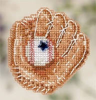 Бейсбольная перчатка Набор для вышивания крестом Mill Hill MH182103