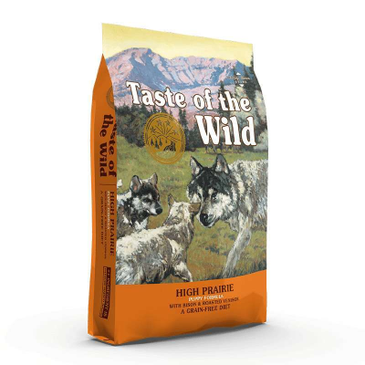 Сухий корм для цуценят Taste of the Wild (Тейст оф зе Вайлд) High Prairie Puppy з бізоном та косулею 5.6 кг