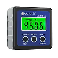 Угломер Цифровой Neoteck NTK033 с подсветкой и шагом 0,01° . Электронный с магнитом