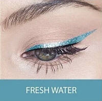 Уцінка, термін до 09/23. Avon Mark Pearlesque Liquid Eyeliner Рідка підводка для очей блакитна металік