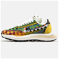 Мужские кроссовки Nike Sacai VaporWaffle x Jean Paul Gaultier Multicolor кроссовки найк сакаи вапор вафл сакай