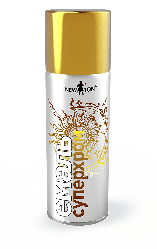 Фарба аерозольна з ефектом хрому ЗОЛОТО New Ton 400мл