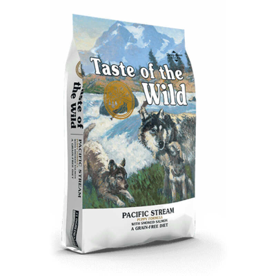 Сухий корм для цуценят Taste of the Wild (Тейст оф зе Вайлд) Pacific Stream Puppy з копченим лососем 5.6 кг