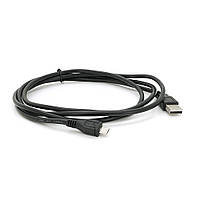 Кабель USB 2.0 (AM/Miсro 5 pin) 1,5м, черный, Пакет Q250