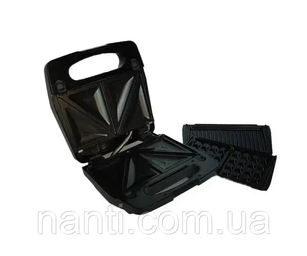Гриль Kamille KM-6724 - мультимейкер 3 в 1 23X14,5см