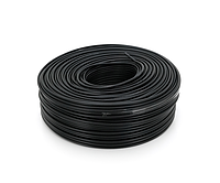 Комбінований кабель RITAR КСВ-1 + 2 * 0,22 з живленням бухта 200 м оболонка ПВХ колір чорний, Q3