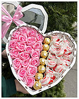 Розы из мыла/ Подарок-сюрприз жене на День Рождения\ Оригинальный подарок на 8 марта любимой