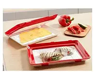 Багаторазовий вакуумний лоток для зберігання харчових продуктів Clever Tray