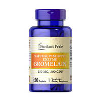 Puritan's Pride Bromelain 250 мг 300 GDU/грамм 120 таб.
