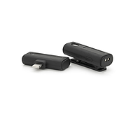 Петличний бездротовий мікрофон M9+ в кейсі, роз'єм Lighting, вбудований акумулятор 80 mAh, Black, Box