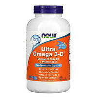 Now Ultra Omega 3-D 180 рыбных капсул