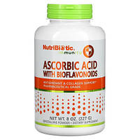 NutriBiotic Ascorbic Acid with Bioflavonoids 227 грамм
