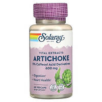 Solaray Artichoke Leaf Extract 300mg 60 растительных капсул