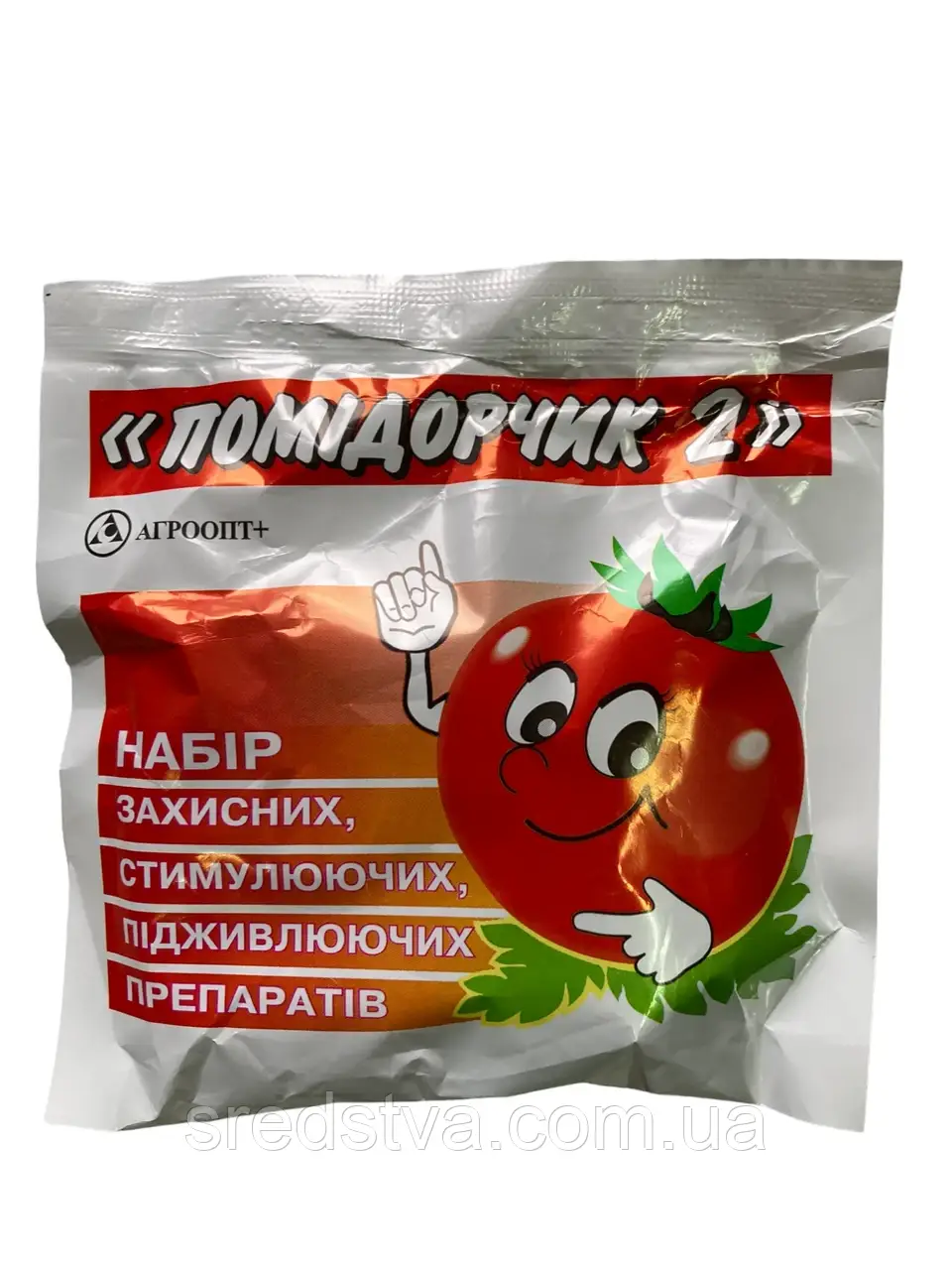 Помідорчик-2 40г Набір захисних, стимулюючих, підживлюючих препаратів, Агроопт+