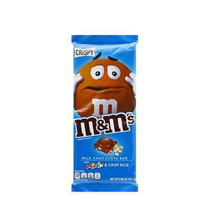 Шоколад молочний M&M's Crispy (синій) 150 г, Польща