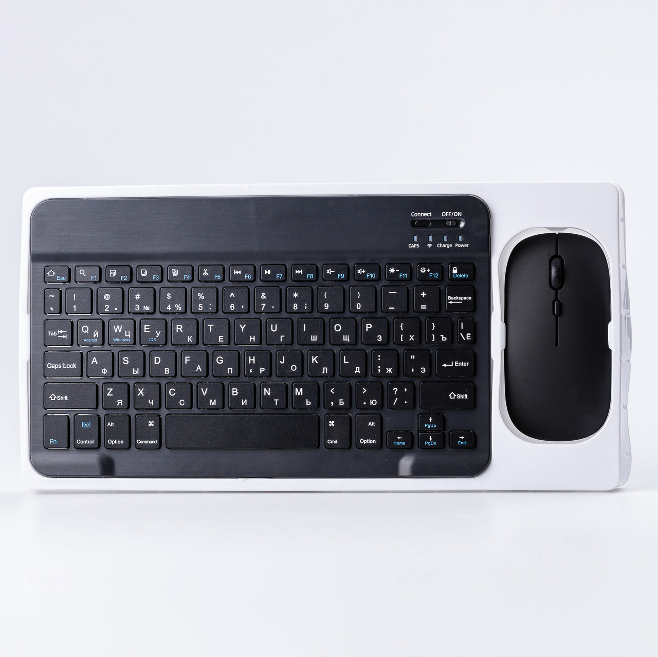 Клавиатура и мышь беспроводные Type-C разъем Bluetooth-клавиатура портативная тонкая - фото 5 - id-p2101858600