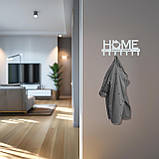 Ключниця настінна металічна 27*11см на 7 гачків Home, фото 3