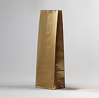 Паперові пакети для фасування 3-шарові "Золото", 210x70x40мм, 100г, 20шт