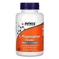 NOW Foods L-Tryptophan Powder 57 грамм