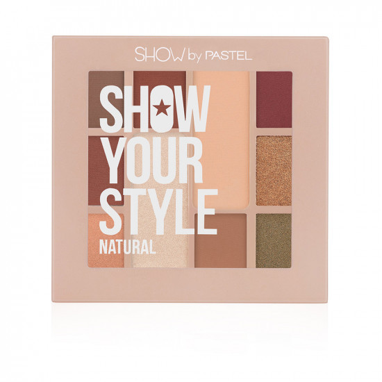 Палетка тіней для повік Pastel Show Your Style 10 кольорів Bohemian тон 464 17 г, фото 1