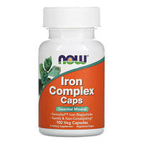 NOW FOODS Iron Complex 100 капсул