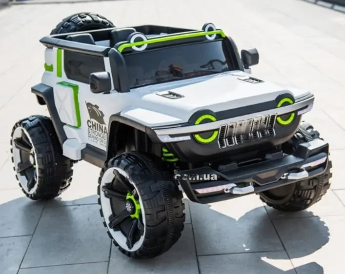 Дитячий електромобіль Jeep джип на акумуляторі + пульт