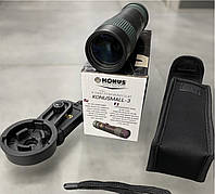 Монокуляр KONUS KonuSmall-3 8-24x40, смартфон-адаптер, чехол, ремешок, защитные крышки ARG
