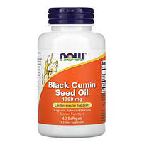 NOW Black Cumin Seed Oil 60 капсул