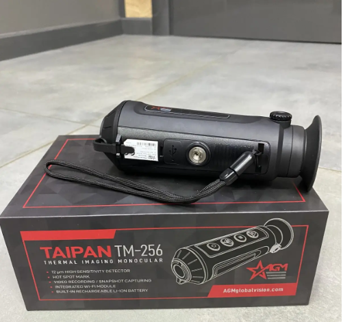 Тепловизионный монокуляр AGM Taipan TM15-256, 710 метров, сенсор 256х192, 720х540, портативный тепловизор ARG - фото 9 - id-p2101876946