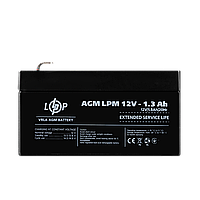 Аккумулятор AGM LPM 12V - 1.3 Ah h