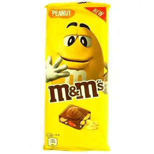 Шоколад молочний M&M's Peanut (жовтий) 150 г, Польща