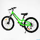 Підлітковий велосипед Corso Optima 24" рама 11" алюмінієвий, Shimano RevoShift 7S, зібраний на 75% у коробці, фото 4